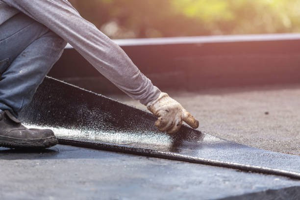Professional Crawl Space Encapsulation technician working in Dublin, OH